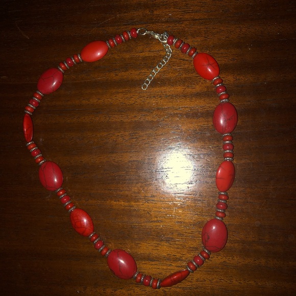 Chaps by Ralph Lauren Dyed Howlite Necklace - 718 $25 or $20 w/offer - Picture 3 of 3